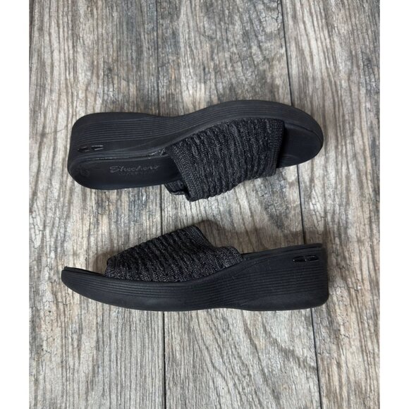 SKECHERS SLIP ON SANDALS WOMAN SIZE 8 - Picture 7 of 11